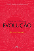 Capa do livro A grande histria da Evoluo.