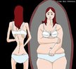 A anorexia é um distúrbio alimentar relacionado a fatores emocionais e caracterizado por uma rígida e insuficiente dieta alimentar. É uma percepção distorcida quanto ao próprio corpo, que leva a pessoa a ver-se e sentir-se como "gorda" mesmo após perder muito peso. <br/><br/> Palavras-chave: alimentação, obesidade, psicológico, medo, ansiedade, insegurança, mídia, influência, adolescentes, anorexia. 